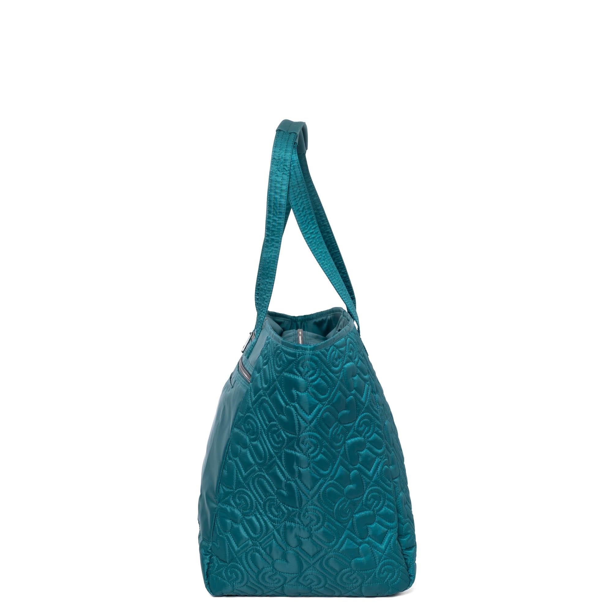 Avion Love Carry-All Tote Bag - TEAL - AvionLE_Teal_03